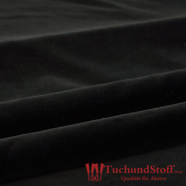 Cotton velvet black