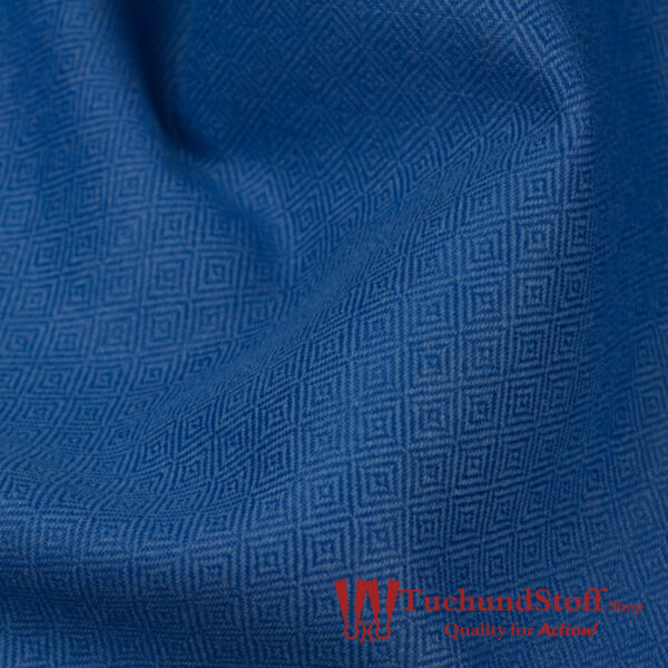 Wolle Diamantköper Leuchtendblau/Zauberblau