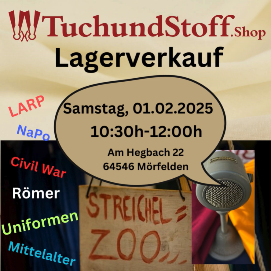 Lagerverkauf!