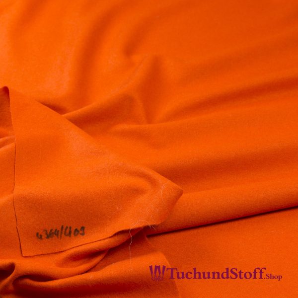 Tuch 480g/lfm Pompeji Orange – Bild 3