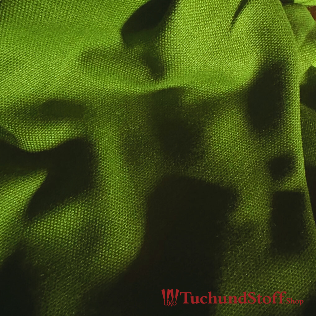 Wollmix mit Seide, Mambagrün