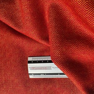 Wolle Diamantköper Gelbgold / Kardinalsrot